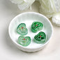 Bow Pattern Heart Resin Beads 20mm Colorful Mixed 10pcs 12