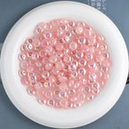 Resin Round Spacer Beads 10mm Plating Glossy 20pcs 10