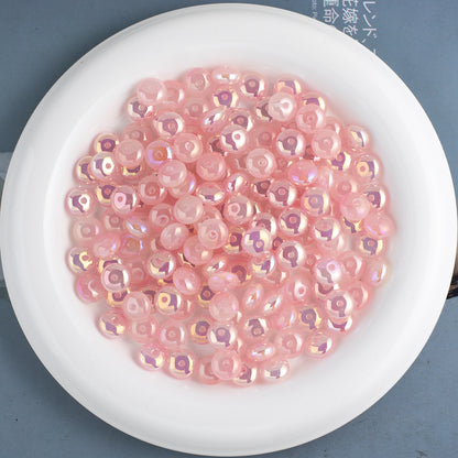 Resin Round Spacer Beads 10mm Plating Glossy 20pcs 10