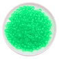 Transparent Acrylic Seed Beads 9mm Large Hole Colorful 100pcs 16