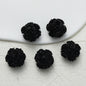 Embellished Flower Cluster Clay Beads 20mm Gradient Rose 10pcs 14