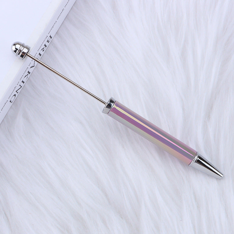 Beadable Pen UV Electroplating Rainbow Color Opal Shimmer 10pcs 9