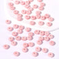 Ceramic Abacus Spacer Beads 5x9mm Creamy Colored 30pcs 10