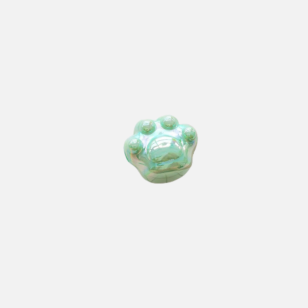 Glossy Cat Claw Acrylic Beads 18.5mm Pastel Colors 220pcs 6