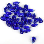 Czech Glass Beads Teardrop 8x14mm Smooth Polished 10pcs 5