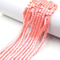 Pearly Lustre Flat Disc Clay Beads 6mm Colorful Pastel 10strands 16