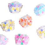Embellished Dragonfly Clay Beads 22mm Vibrant Translucent Insects 5pcs 5