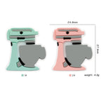 Silicone Focal Beads Kitchen Mixer Pastel Colors Set 20pcs 2