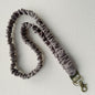 Stretchy Satin Scrunchie Lanyard Keychain Ruched Texture 49cm 1pc 8