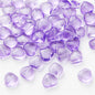 Heart Shape Glass Beads 8mm Frosted Iridescent Pastel 20pcs 8