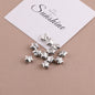 Silver Tone Irregular Shape CCB Plastic Beads 200pcs 23
