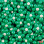 Glow In The Dark Five-Petal Flower Acrylic Beads 21mm Bicolor 10pcs 8