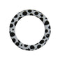 65mm Printed Silicone Rings Floral and Geometric Designs