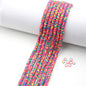 Flat Clay Beads 6mm Colorful Matte Polymer Spacer 10 Strands 27