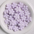 Painted Cherry Acrylic Beads 23mm Spring Baking Pastel Colors 10pcs 2