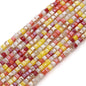 Colorful Faceted Square Seed Glass Beads 2mm 360pcs 11