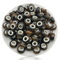 Gradient Resin Spacer Beads 13mm Matte Imitation Opal 40pcs 14