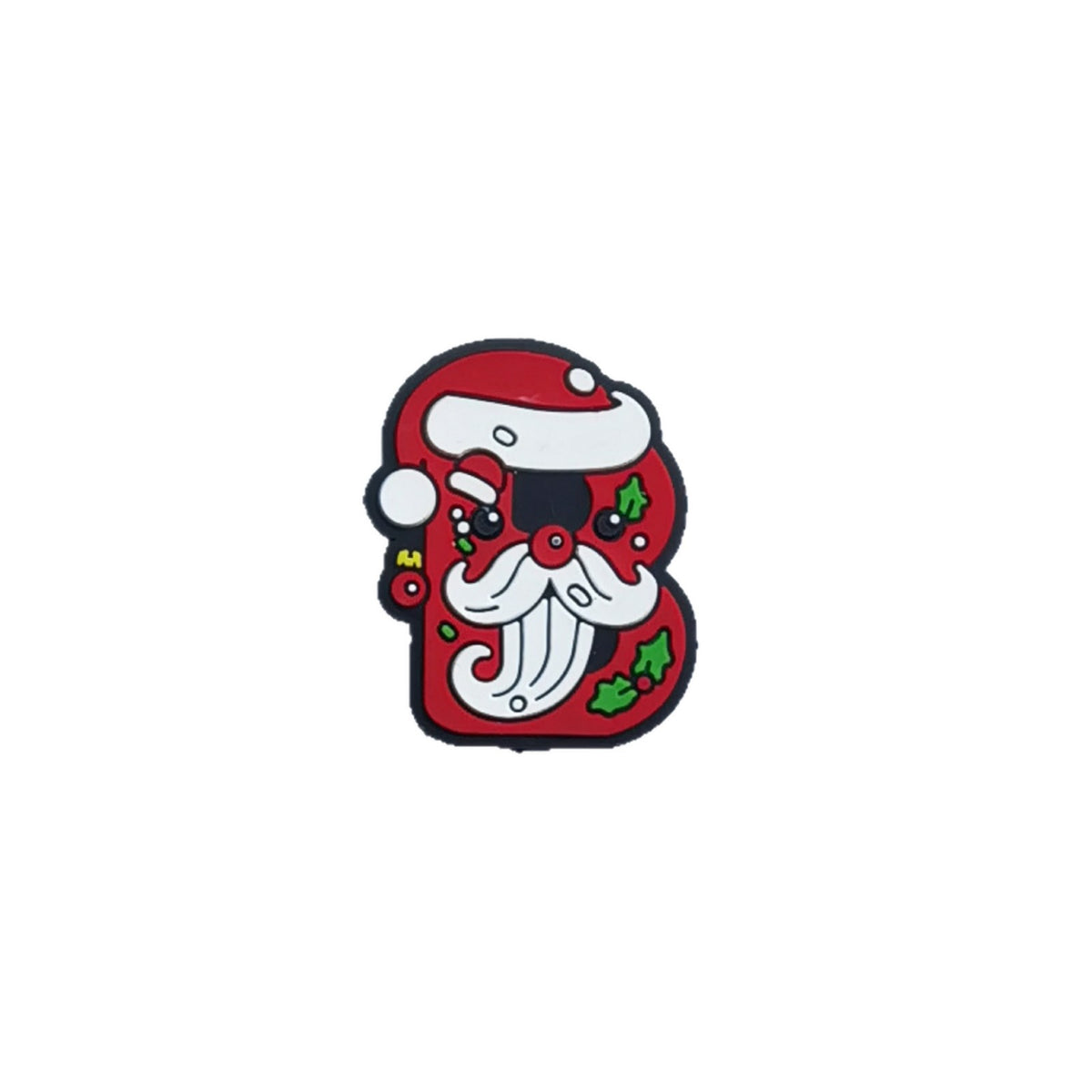 Silicone Focal Beads Christmas Santa Claus ABC Letters 20pcs 7