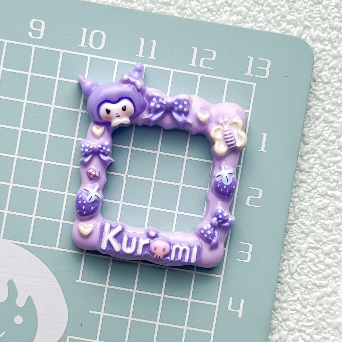 Bright Cute Sanrio Photo Frame Plastic Resin Bead Frames 10pcs 6