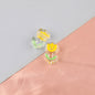 Transparent Enamel Lollipop Series Acrylic Beads 20-30mm Playful Mixed 20pcs 33