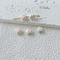 Cat Paw Metal Beads 11mm Glossy Enamel Painted Alloy 10pcs 12