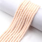 Flat Clay Beads 6mm Solid Color Polymer Spacer Discs 10strands 12