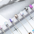 Beadable Pen Plastic Black Barrel Golden Caps Printed Graduation 2