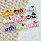 Signboard Metal Beads Painted Sanrio Series Colorful 10pcs 15