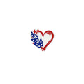 Silicone Focal Beads Independence Day Patriotic Message Design 20pcs 6