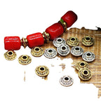 Alloy UFO Spacer Beads 6mm Tibetan Antique Gold Silver 200pcs 5
