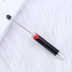 Beadable Pen Colorful Heart Accent 155mm Diameter 14mm Weight 11g 5