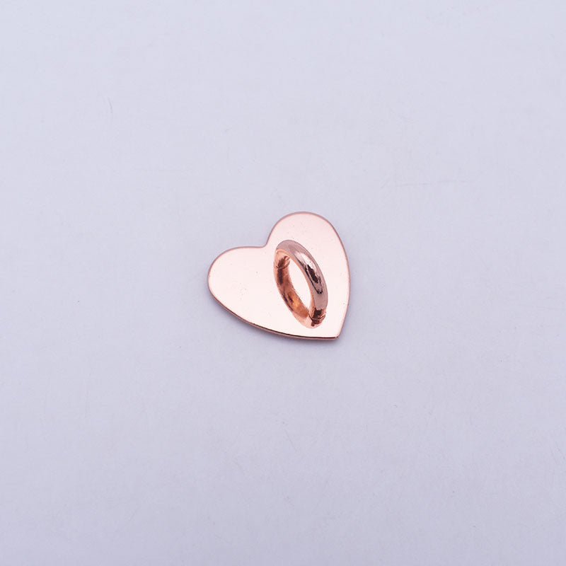 Metal Phone Ring Holder Stand Adhesive Heart Square Bear Shapes 8