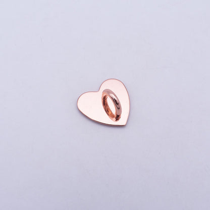 Metal Phone Ring Holder Stand Adhesive Heart Square Bear Shapes 8