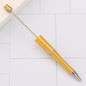 Beadable Plastic Pens 101 Colors Matte Pastel Shimmering Rainbow