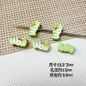 Baking Painted WOW&YES Metal Beads 13mm 15mm Colorful Alloy 20pcs 10