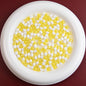 Plating Capsule Resin Beads 12mm Glossy Two Tone 20pcs 11