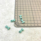 Fork Metal Beads 13mm Baking Painted Alloy 20pcs 3