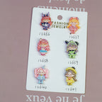 Plating Sanrio Resin Beads Glossy Pretty Girl Series 10pcs 3