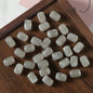 Color Blooming Rectangular Resin Beads 8mm 12mm Multicolor Swirl 10pcs 4
