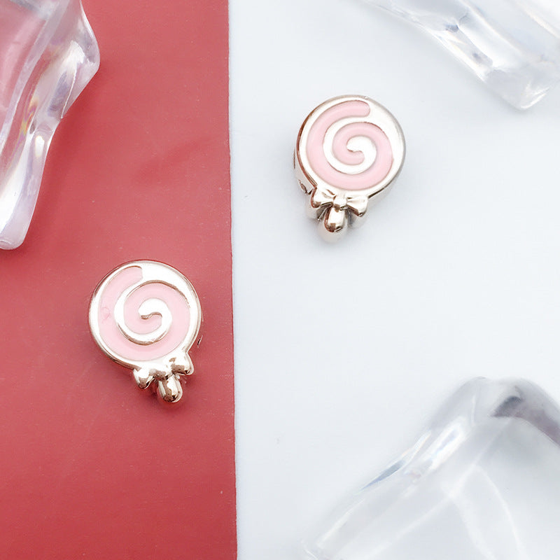 Enamel CCB Plastic Acrylic Beads 9-15mm Large Hole Playful Shapes 40pcs 9