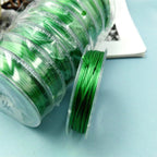 Elastic Spandex Thread 0.6mm Stretch Durable Multicolor 10pcs 10m Rolls 6