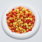 Thanksgiving Clay Beads Pumpkin Leaf Shapes Polymer 100pcs 5