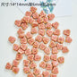 Tiny Butterfly Ceramic Beads 14mm Fambe Glaze Glossy 10pcs 9