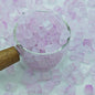 Transparent Sugar Cube Glass Beads 7mm Frosted Pastel 50pcs 7