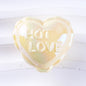 UV Plating Balloon Shaped Heart Star Acrylic Beads 25mm Glossy Pastel 50pcs 13