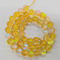 Matte Colorful Iridescent Mermaid Glass Beads 6mm 62pcs 19
