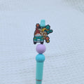 Silicone Focal Beads Halloween Car Series 20pcs 6