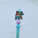 Silicone Focal Beads Halloween Car Series 20pcs 6