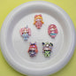 Plating Sanrio Resin Beads Glossy Pretty Girl Series 10pcs 12