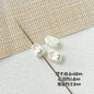 Kite Slippers Metal Beads 14mm Colorful Glossy Painted 10pcs 2